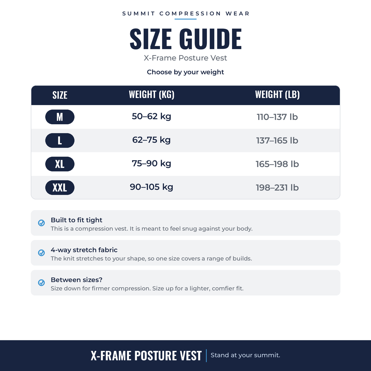 X-Frame Posture Vest β Stand Taller, Look Broader